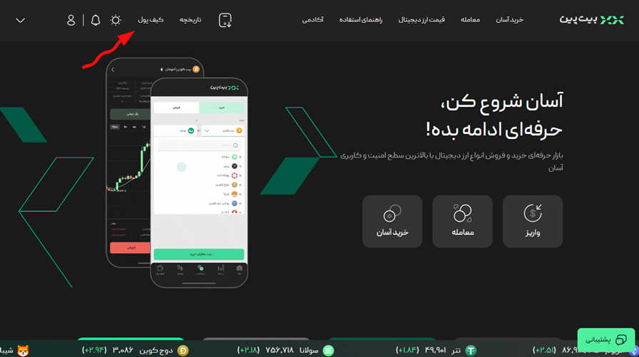 معرفی ولت ایرانی bitpin / کیف پول بیت پین چیست و چه کاربردی دارد؟, دانستنی های اینترنت